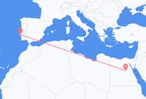 Vluchten van Assioet, Egypte naar Lissabon, Portugal