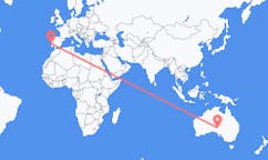 Рейсы из Кубер-Педи, Австралия в Лиссабон, Португалия