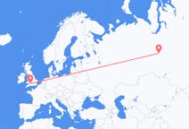 Flights from Surgut, Russia to Bristol, the United Kingdom