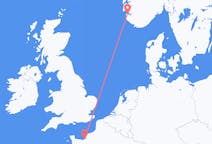 出发地 法国出发地 多维尔目的地 挪威斯塔万格的航班