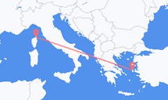Fly fra Bastia til Chios