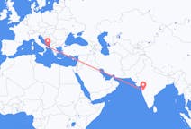 Flyreiser fra Pune, India til Brindisi, Italia