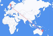 Flights from Sunshine Coast Region, Australia to Sundsvall, Sweden