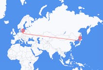 Flights from Hakodate, Japan to Poznań, Poland