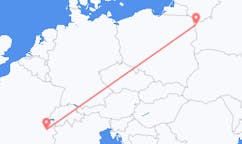 Flights from Chambéry, France to Grodno, Belarus