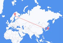 Flights from Tokyo, Japan to Luleå, Sweden