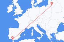 Flights from Jerez to Kaunas