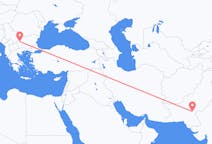 Loty z Sukkur, Pakistan do Sofii, Bułgaria
