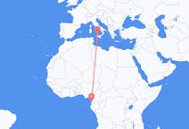 Flyrejser fra Bata, Ækvatorialguinea til Palermo, Italien