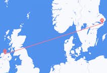 Flights from Derry to Stockholm