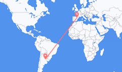 Flights from Santa Fe, Argentina to Zaragoza, Spain