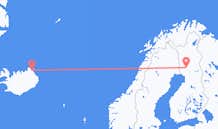 Flüge von Thorshofn, Island nach Rovaniemi, Finnland