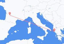 Flights from Bergerac, France to Corfu, Greece
