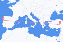 Flyreiser fra Kayseri, til Porto