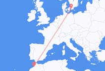 Flights from Rabat, Morocco to Malmö, Sweden