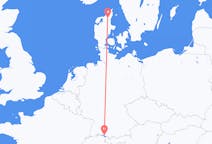 Loty z miasta Aalborg do miasta Friedrichshafen
