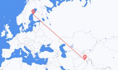 Flights from Saidu Sharif, Pakistan to Vaasa, Finland