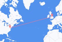 Flights from Washington, D. C. , the United States to Nottingham, England