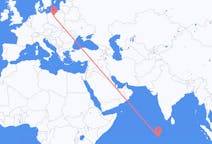 Flights from Gan, Maldives to Bydgoszcz, Poland