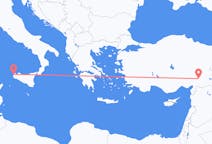 Fly fra Kahramanmaraş til Trapani