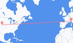 Flyrejser fra McCook, USA til Genova, Italien