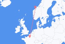 Flights from from Molde to Paris