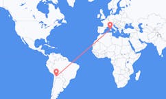 Flyrejser fra Uyuni, Bolivia til Alghero, Italien