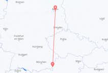 Flyreiser fra Salzburg, til Berlin