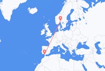 Flights from Oslo to Jerez