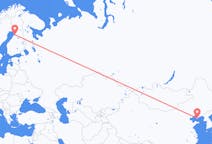 出发地 中国大连市目的地 芬兰奥卢的航班