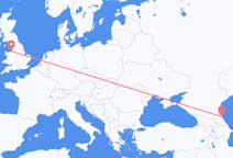 Flights from Makhachkala, Russia to Liverpool, England