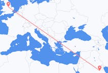Flights from Qaisumah, Saudi Arabia to Nottingham, England