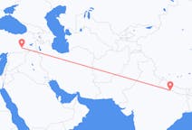Flyrejser fra Siddharthanagar, Nepal til Diyarbakir, Tyrkiet