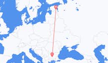 Voos de Plovdiv, Bulgária para Tartu, Estônia