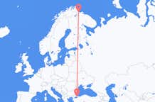 Flüge von Kirkenes, Norwegen nach Istanbul, die Türkei