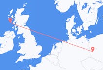 Flights from Tiree, the United Kingdom to Zielona Góra, Poland