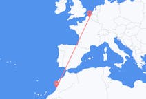 Flyg från Agadir, Marocko till Lille, Frankrike