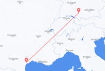 Flights from Béziers, France to Memmingen, Germany