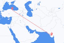 出发地 印度出发地 拉杰果德目的地 土耳其三生的航班