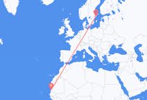 Flyg från Nouakchott, Mauretanien till Stockholm, Sverige