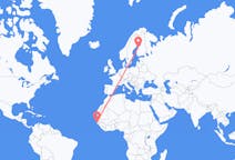 Flights from Ziguinchor, Senegal to Kokkola, Finland