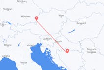 Flights from Salzburg to Banja Luka