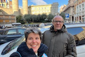 Genoa tour by taxi and on foot