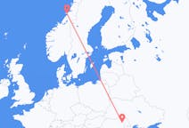 Flights from Rørvik, Norway to Iași, Romania