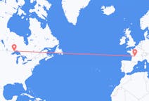Flyg från Thunder Bay, Kanada till Limoges, Frankrike