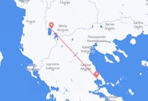 Vuelos de Ohrid, Macedonia del Norte a Volos, Grecia