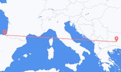 Flights from San Sebastian to Plovdiv