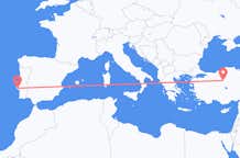 Voli da Lisbona, Portogallo, ad Ankara, Portogallo