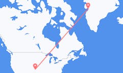 Flyreiser fra Liberal, USA til Ilulissat, Grønland