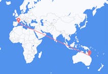 Flyreiser fra Mackay, Australia til Barcelona, Spania